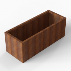 Bloembak Module+ 60x150x56cm | Corten
