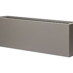Bloembak vlak - 30x210x40 cm Taupe