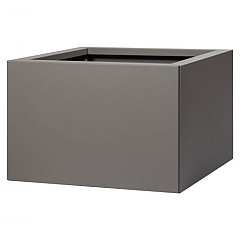Bloembak vlak - 60x60x40 cm Taupe
