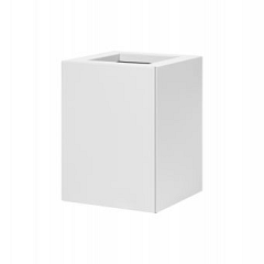 Bloembak vlak - 30x30x40 cm Wit