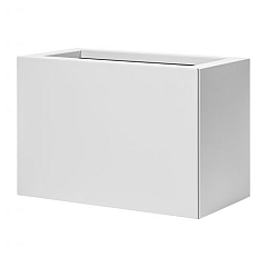 Bloembak vlak - 30x60x40 cm Wit
