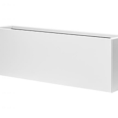 Bloembak vlak - 30x210x40 cm Wit
