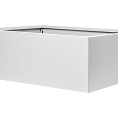 Bloembak vlak - 120x150x40 cm Wit