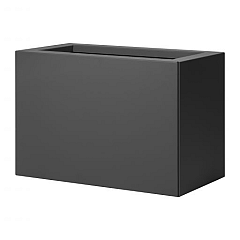 Bloembak vlak - 30x60x40 cm Antraciet