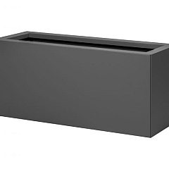 Bloembak vlak - 30x90x40 cm Antraciet