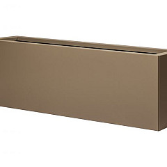 Bloembak vlak - 30x150x40 cm Supra bruin