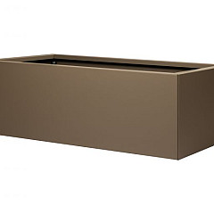 Bloembak vlak - 60x150x40 cm Supra bruin
