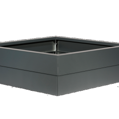 Bloembak modulair plankmodel | 28 cm hoog