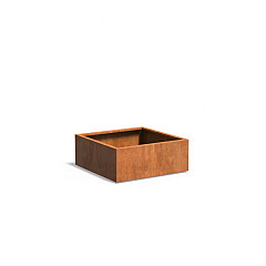 CARREZ met bodem 1000x1000x400mm Corten (CA5.3)