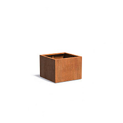 CARREZ met bodem 800x800x600mm Corten (CA6.2)