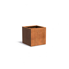 CARREZ met bodem 800x800x800mm Corten (CA6.1)