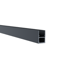 Boston Aluminium versterkt Profiel L-175cm 25x35mm | RAL7016