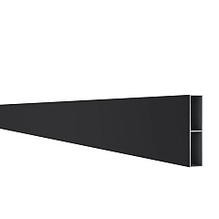 Boston Aluminium Lamel Open 21x100mm L-178 cm RAL9005