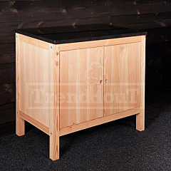 Buitenkeuken Buffet Module A | Dubbele kast met deuren