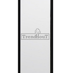 Steel Look raam 844x2200mm zwart module A-01