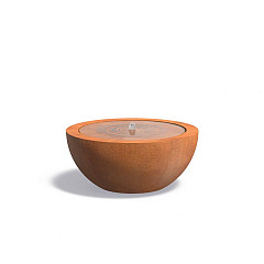 Watertafel BAYOU Ø1000x437mm Corten (CBB2)