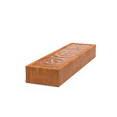 Corten Watertafel 3000x800x400mm (CB4.1)