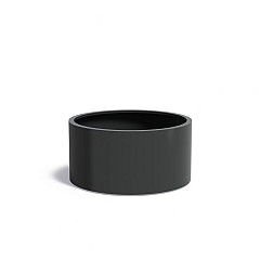 CIRCUM met wielen Ø1200x600mm Aluminium (AMWL4.2)