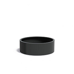 CIRCUM met wielen Ø1200x400mm Aluminium (AMWL4.3)