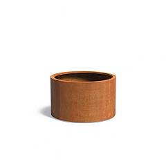 CIRCUM met wielen Ø1000x600mm Corten (CTWL5.2)