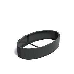 ELLIPSE zonder bodem 2000x1200x400mm Aluminium (AELW4)