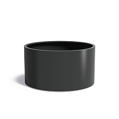 CIRCUM met bodem Ø1500x600mm Aluminium (AM2.1)