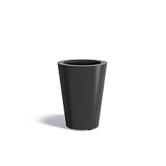 CONIC met bodem Ø600x600mm Aluminium (AC8.1)