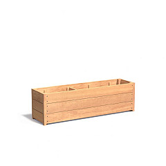 CARREZ met bodem 1500x400x380mm Hardhout 21mm (HS25.1)