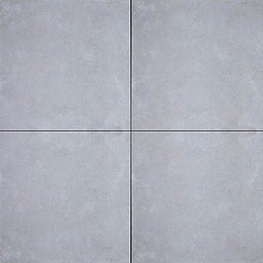 GeoCeramica® 80x80x4cm Concreet Silver