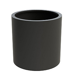 CIRCUM met bodem Ø600x600mm Aluminium (AM8)