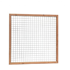 Douglas Betonijzertrellis met maas 7,5x7,5cm in Raamwerk 4,5x7cm 180x180cm onbehandeld