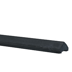 Betonnen afdekkap tbv betonplaten met motief 4,5x8,0x180cm antraciet gecoat
