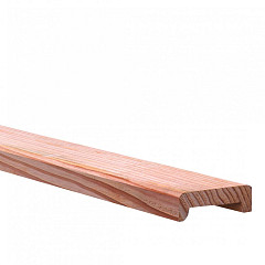 Douglas geschaafde afdeklat met sponning (6x12cm) 28x85x180cm groen geïmpregneerd