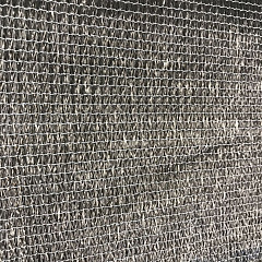 Harmonicadoek HDPE 290x300cm incl bevestigingsmaterialen antraciet
