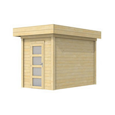 Vuren Topvision Premium Kiekendief 200x300cm antraciet gespoten
