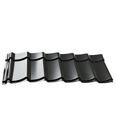 Dakpanplaten tbv Douglasvision Kapschuur Comfort 405x320cm (16m²) Zwart