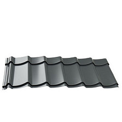 Dakpanplaten tbv Douglasvision Kapschuur Comfort 405x320cm (16m²) Antraciet