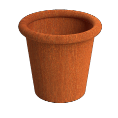 Tube Ø700x600mm Corten (CTC2)