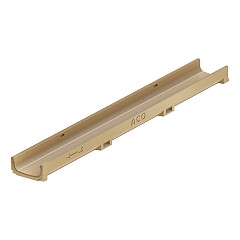 ACO Euroline H60 gootelement L=1000mm, zonder rooster