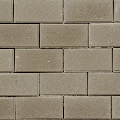BKK met deklaag half 8cm Grijs