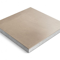 Keramische tegel Ceradeco 60x60x4cm Cemento Fangoso