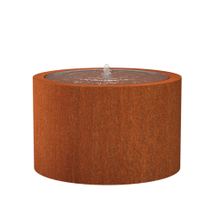 Corten Watertafel ROND 1200x750mm (CBR2)
