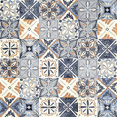 GeoCeramica® 60x60x4cm Due Decora Multicolor