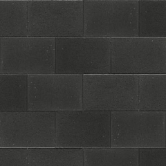 Terras+ Steen  20x30x4cm Nero