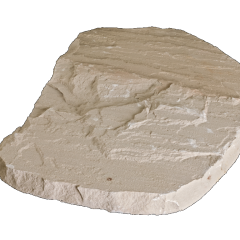 Flagstones op maat | Staptegel Gres beige flagstones (0.19-0.23m²)