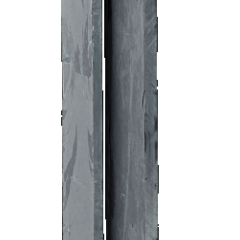 Muurelement Black Slate 250x50x5cm