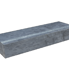 Traptrede Blue Moon 100x35x15cm met antislip