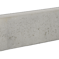 Opsluitband MF zonder hol en dol 6x20x100cm Grijs