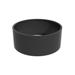 Circum ZONDER BODEM Ø1500x600mm Aluminium (AMW2.2)