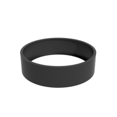Circum ZONDER BODEM Ø1500x400mm Aluminium (AMW2.3)